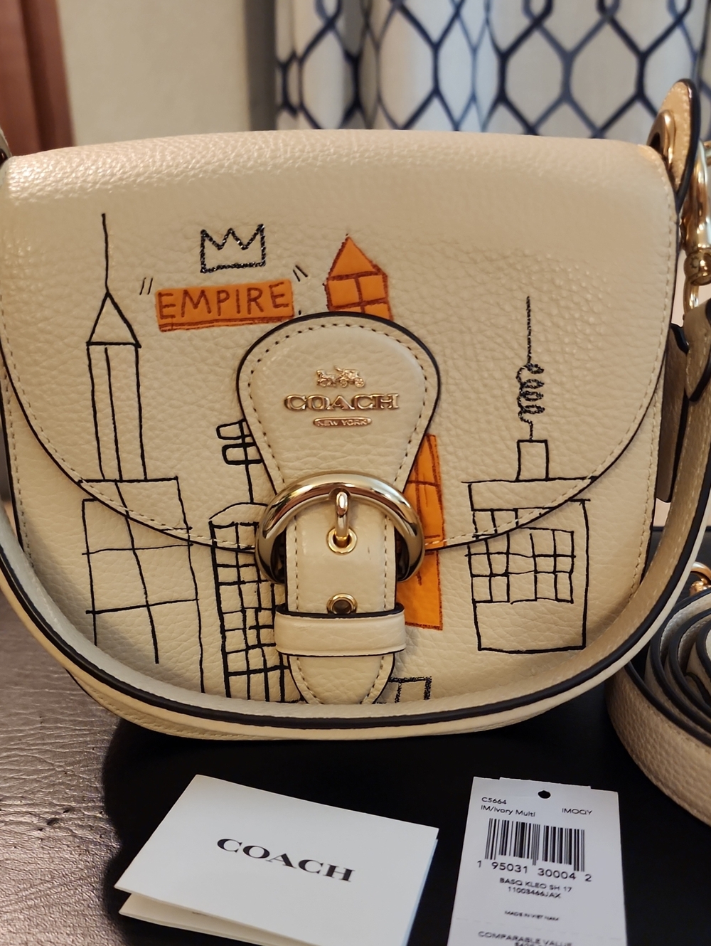 Coach x Jean-Michel Basquiat Kleo Shoulder Bag 17
